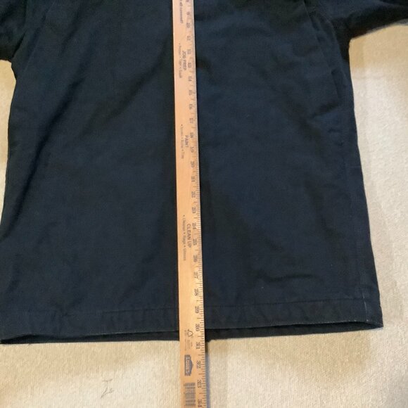 Carhartt Duck Chore Blanket Lined Jacket Coat Black Size Medium - Picture 13 of 13
